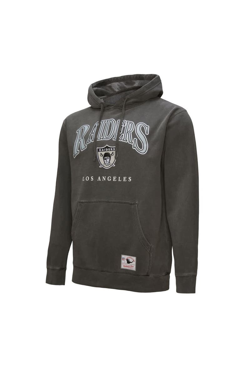 Gray Los Angeles Raiders Slot Pullover Hoodie, Alternate, color, Gray