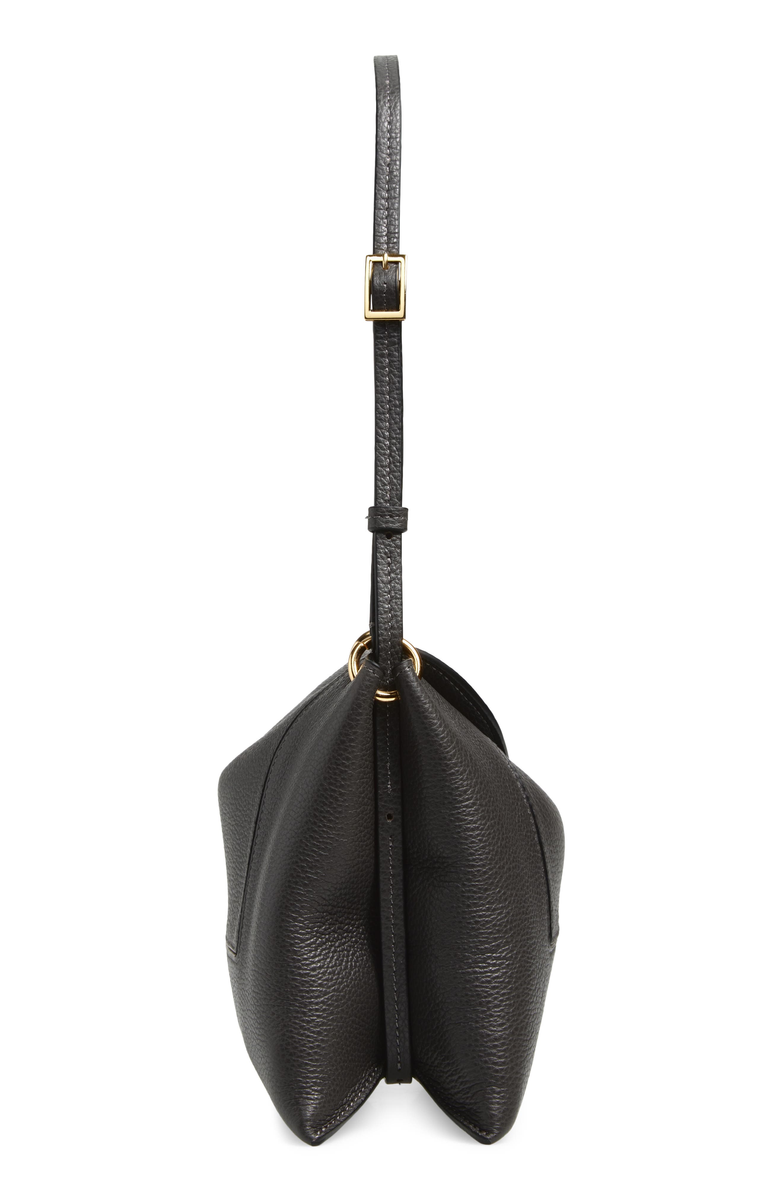 Wandler Penelope Slouch Leather Shoulder Bag, Alternate, color, Space Crust 3051