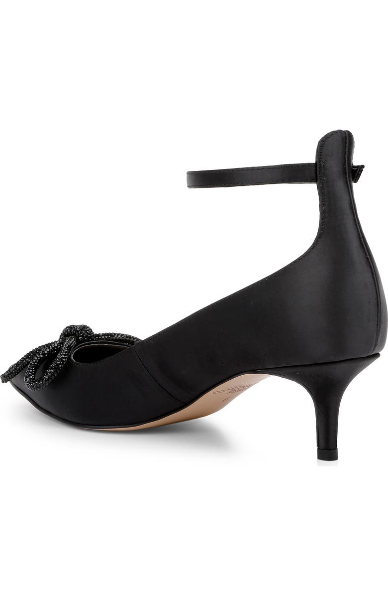 Jewel Badgley Mischka Geranium Pointed Toe Kitten Heel Pump, Alternate, color,