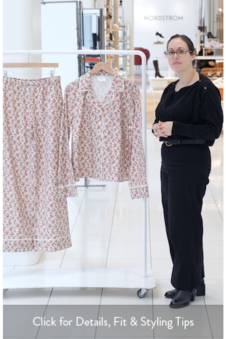 Coco Print Stretch Organic Cotton Pajamas video