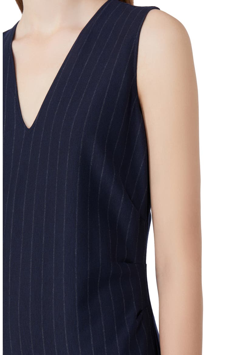 Newport Stripe Sleeveless Dress, Alternate, color, MIDNIGHT BLUE