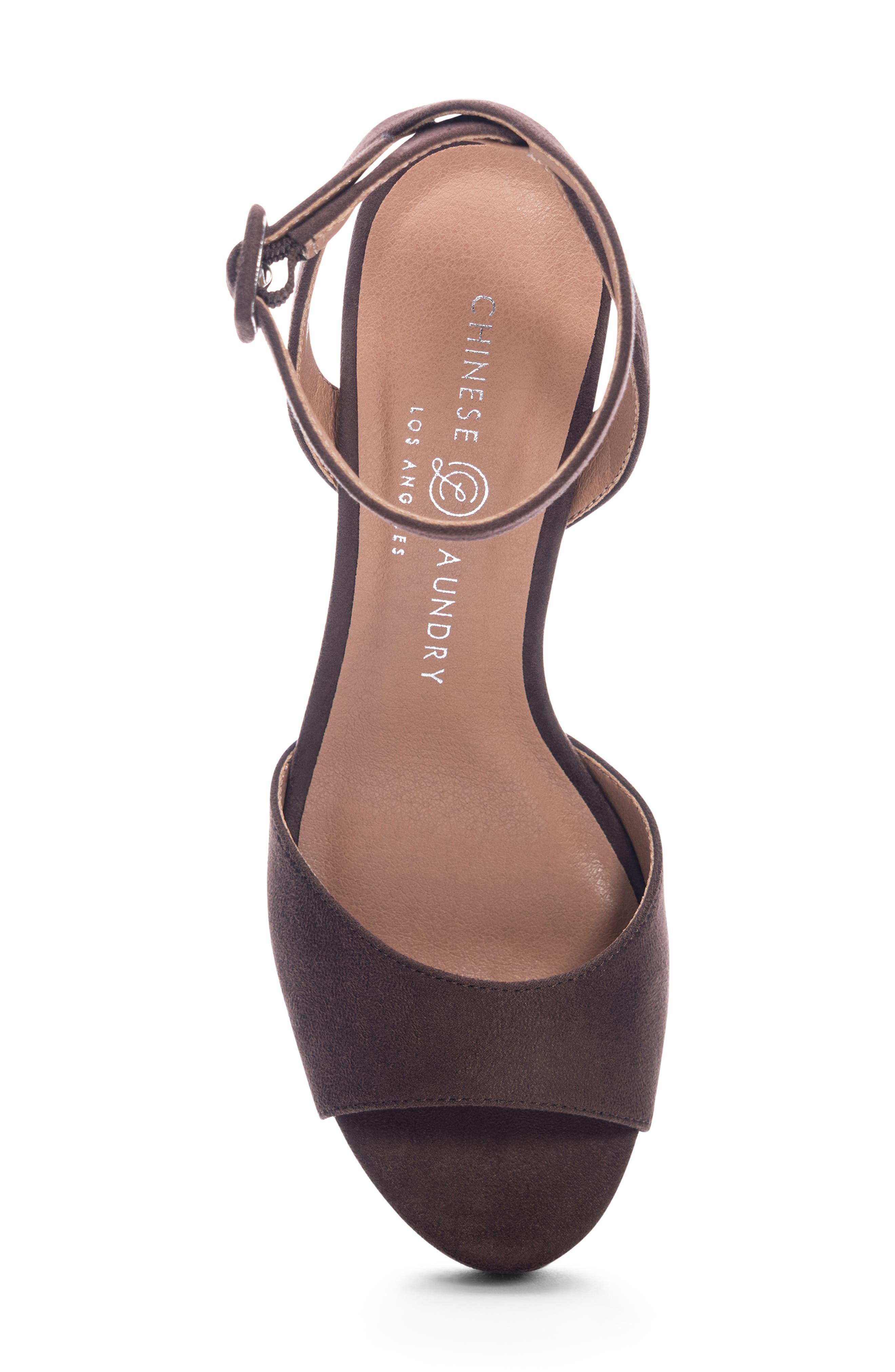 Chinese Laundry Theresa Platform Sandal, Alternate, color, Brown