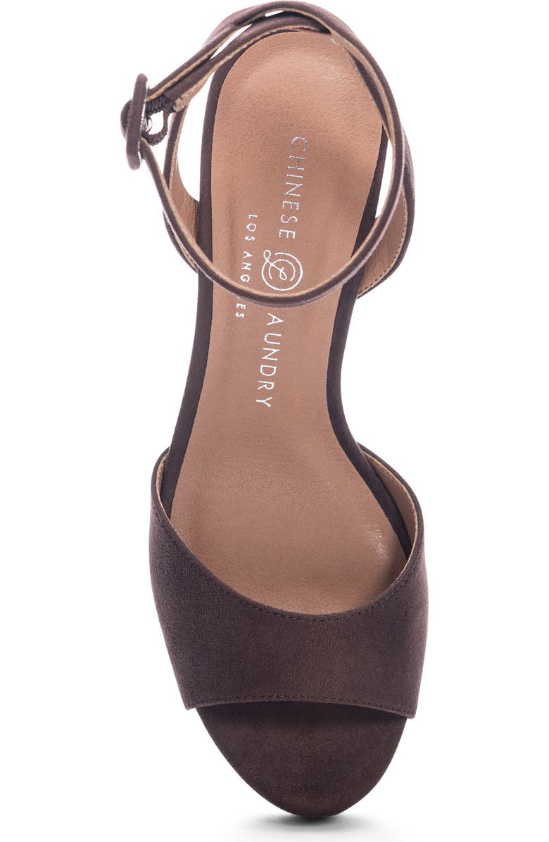 Chinese Laundry Theresa Platform Sandal, Alternate, color, Brown