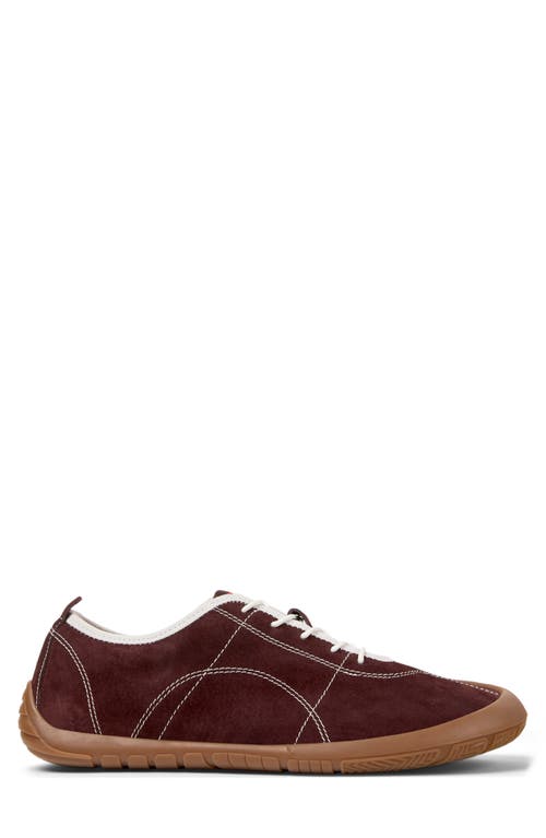 Camper Peu Path Lace-up Suede Sneakers In Brown
