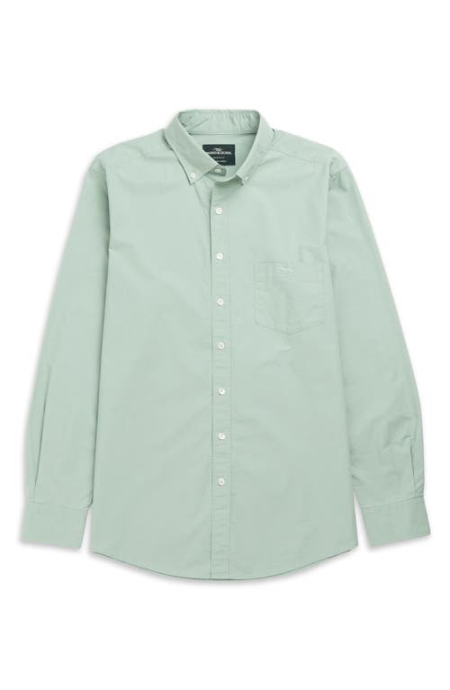Rodd & Gunn Hendrick Slim Fit Button Down Shirt In Green