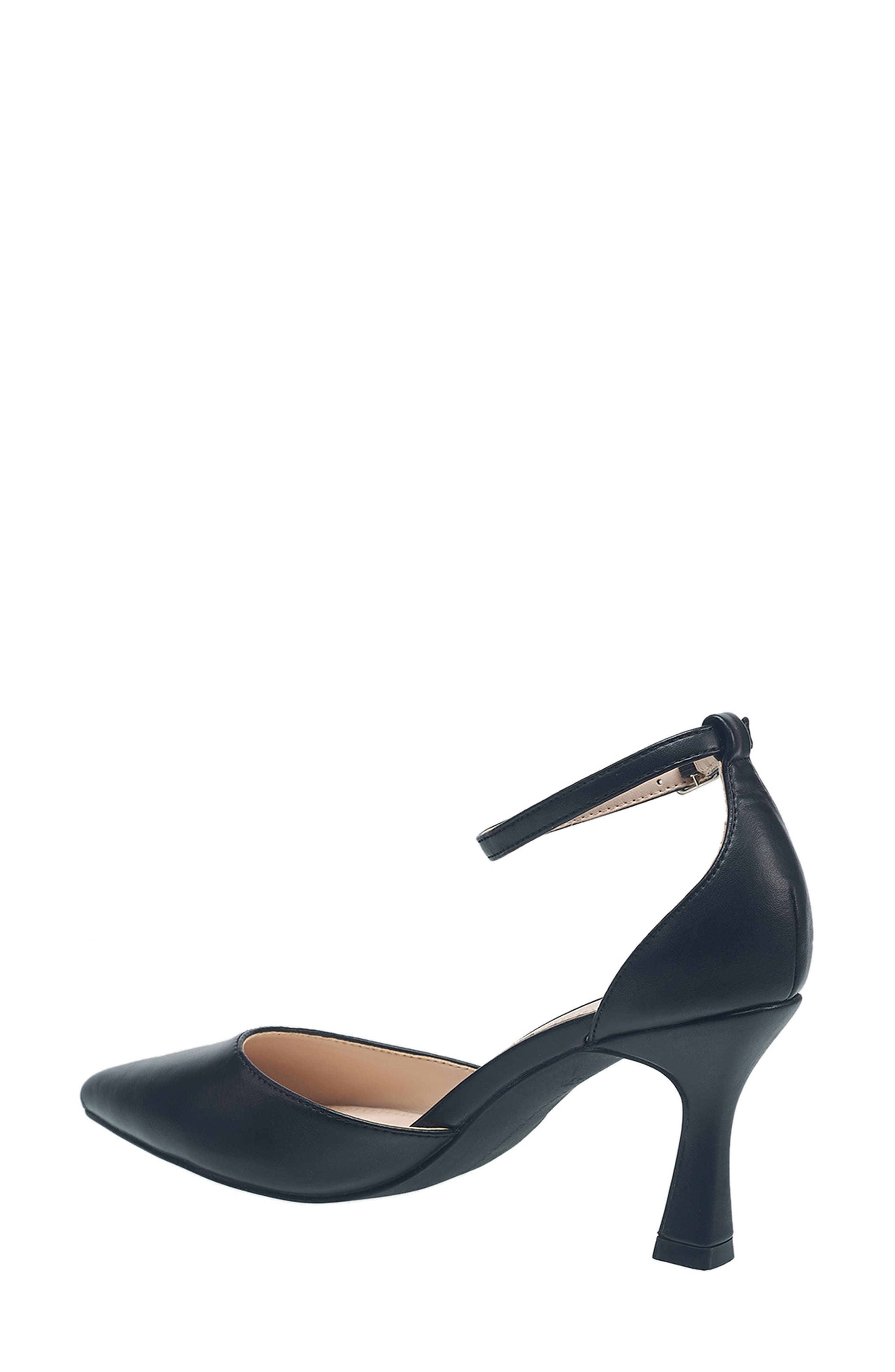 French Connection Champs D'Orsay Ankle Strap Pump, Alternate, color, 