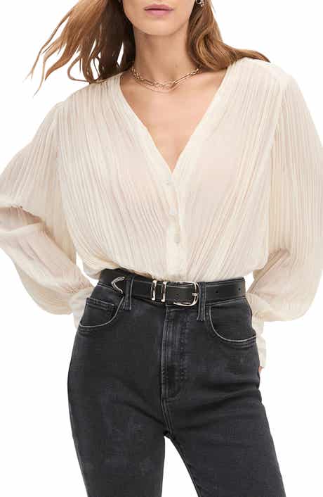 Favorite Daughter The Change Me Plissè Bodysuit
