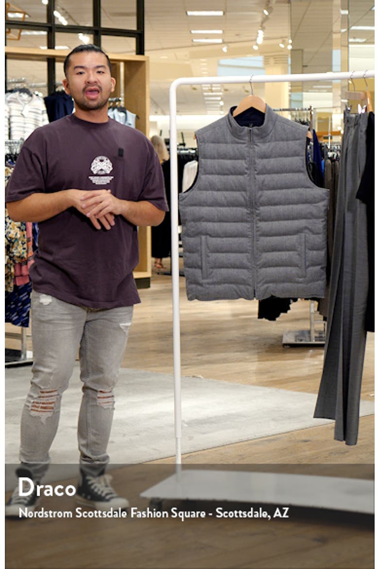 Crown Crafted Whistler Reversible Quilted Vest (Men) | Nordstrom