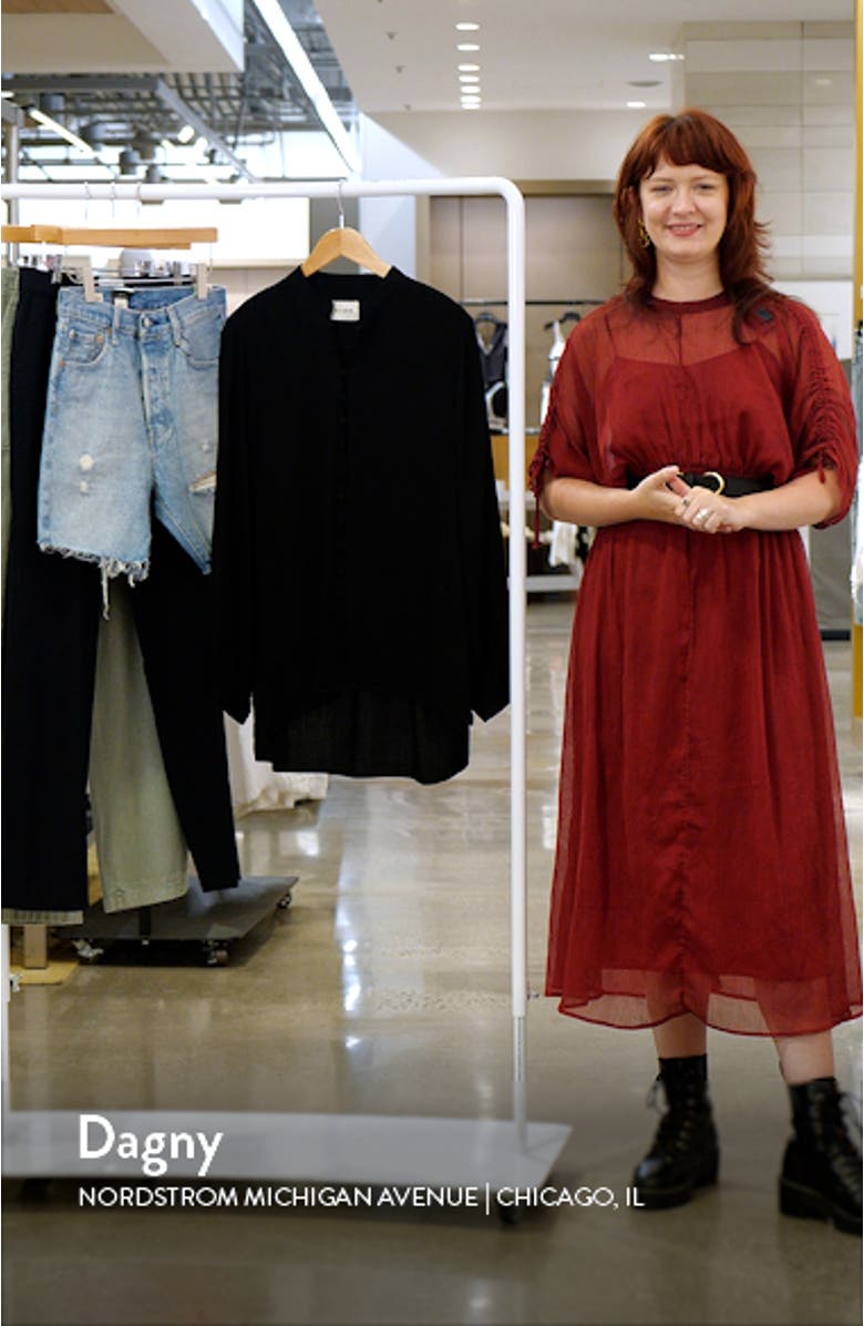 Mandarin Collar Button-Up Shirt, sales video thumbnail