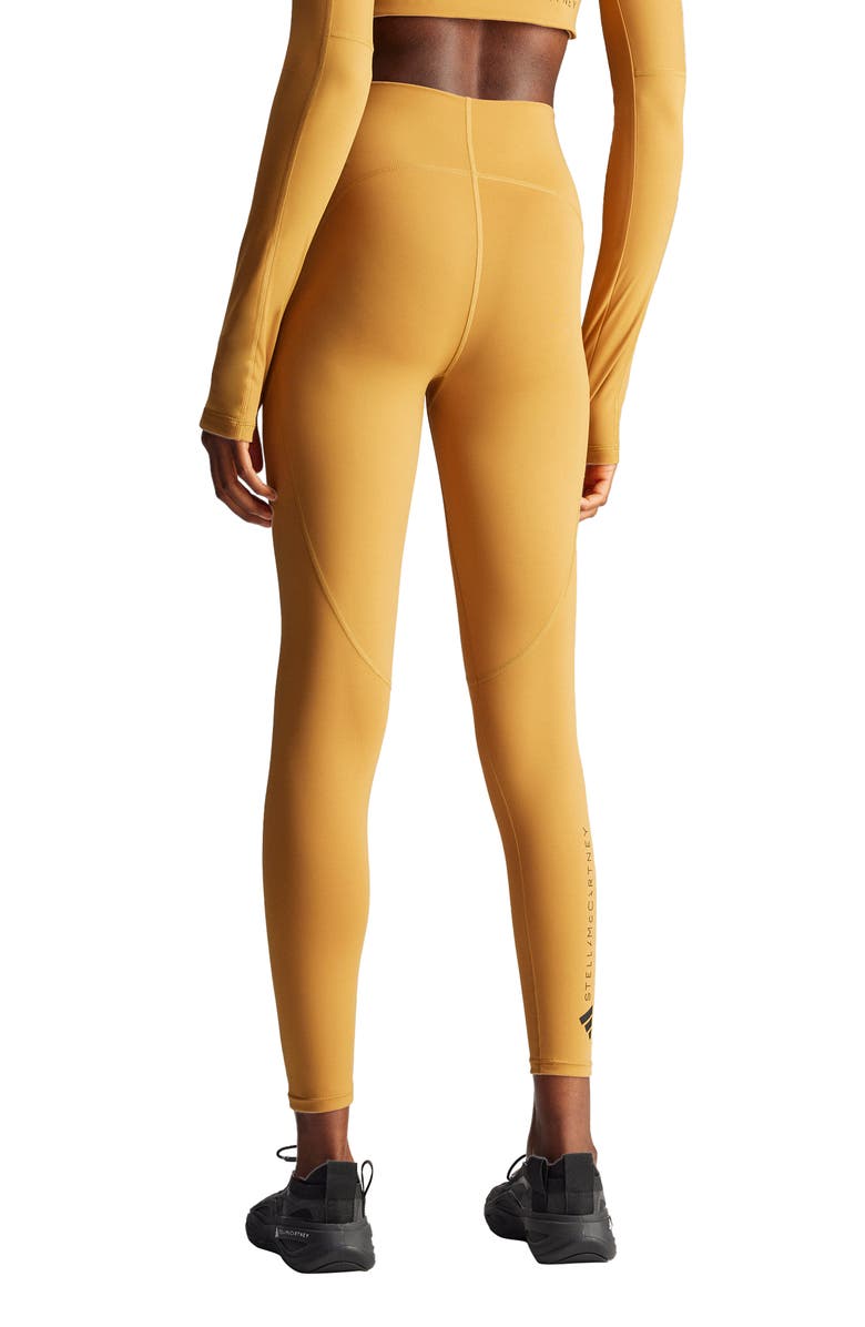 adidas by Stella McCartney Truestrength Yoga 7/8 Leggings, Alternate, color, Desert Dune