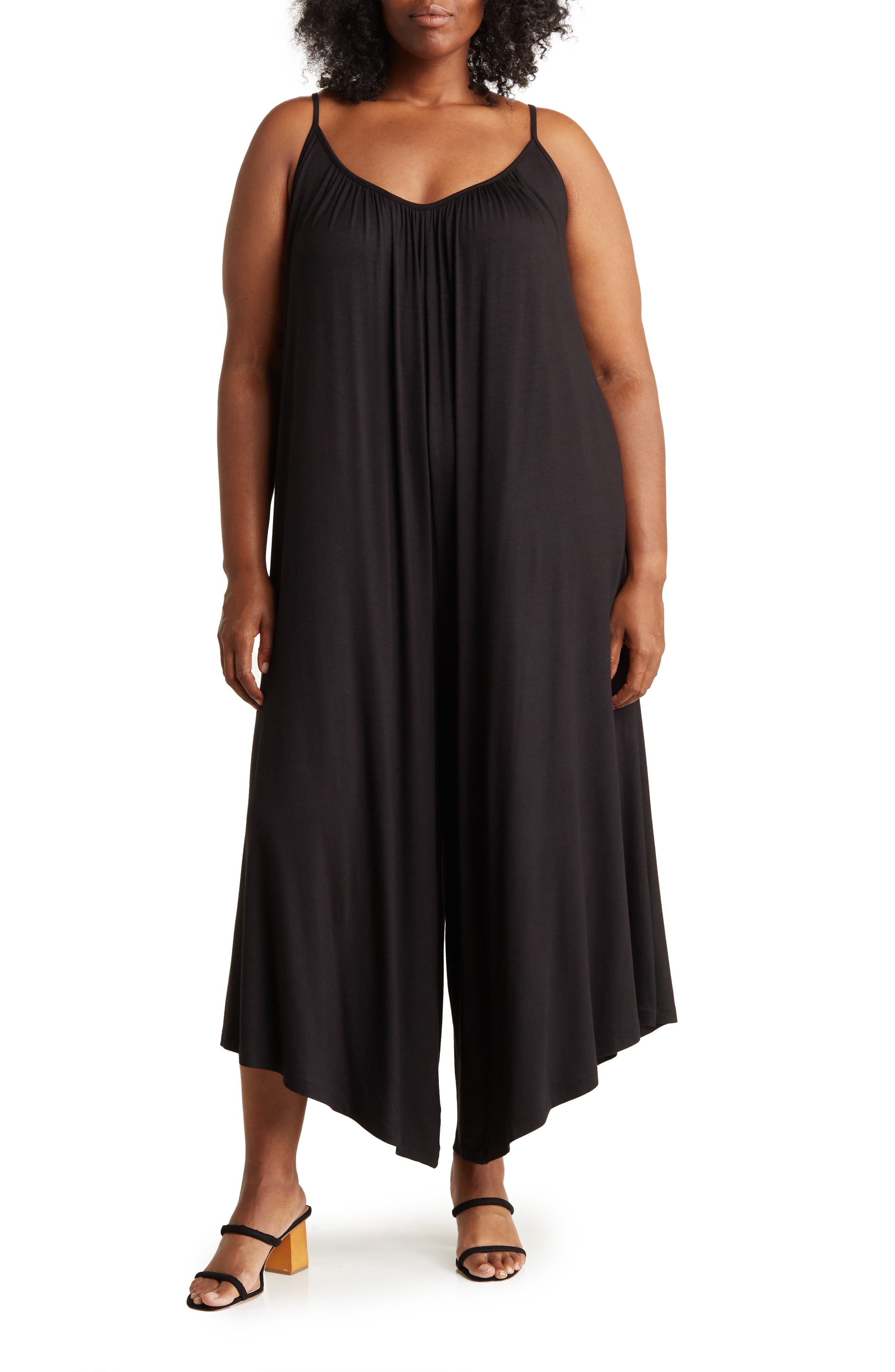 Renee C Jersey Tank Jumpsuit