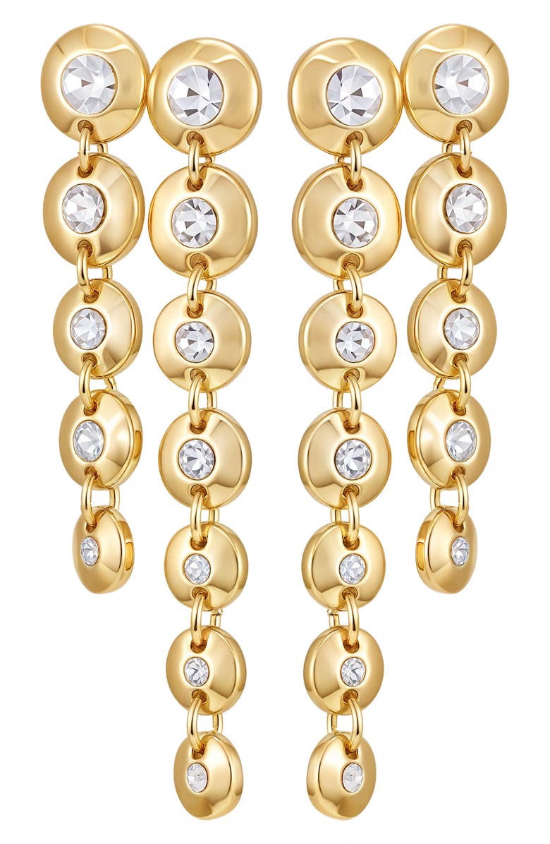 Vince Camuto Linear Earrings, Main, color, Gold