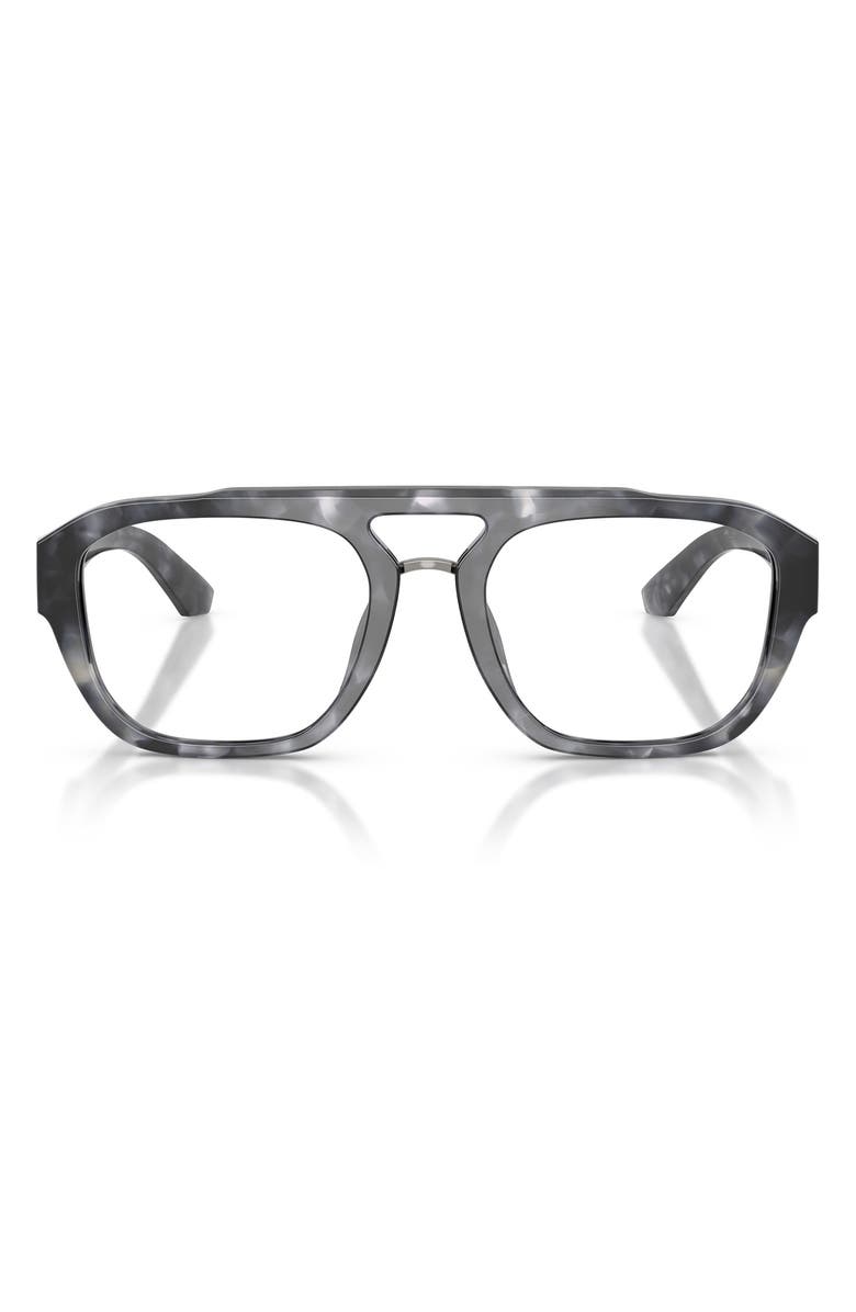 Dolce&Gabbana 55mm Pilot Optical Glasses, Main, color, 