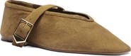 Schutz Vicki Buckle Mary Jane Flat