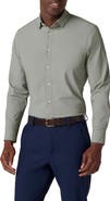Mizzen+Main Leeward Microcheck Trim Fit Button-Up Shirt