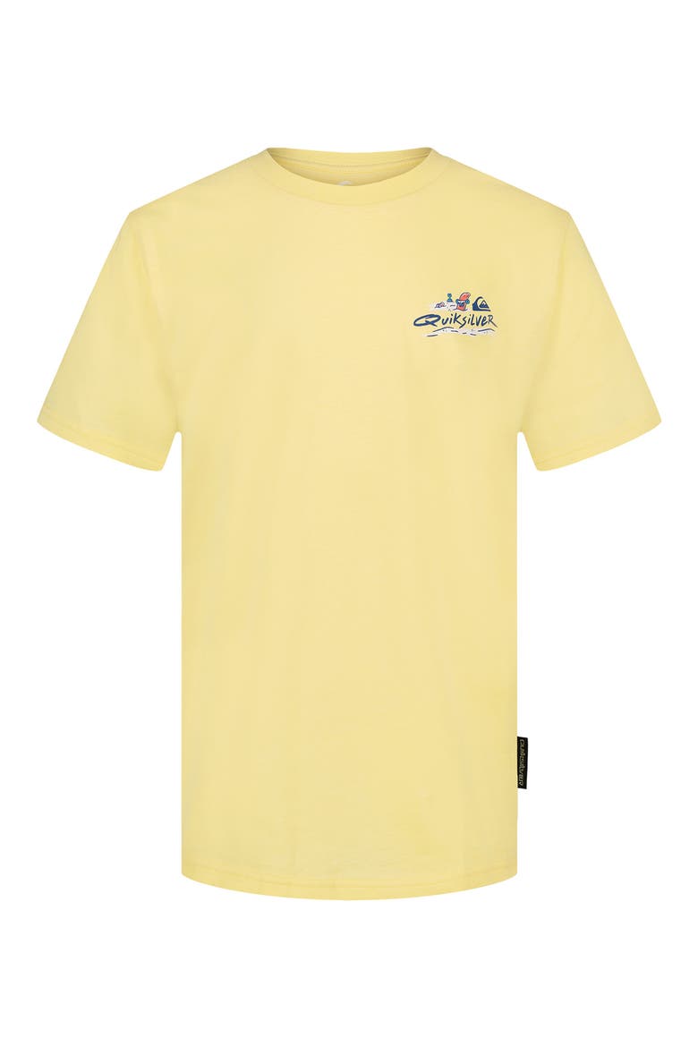 Kids' Paradise Logo Graphic Tee, Main, color, MELLOW YELLOW