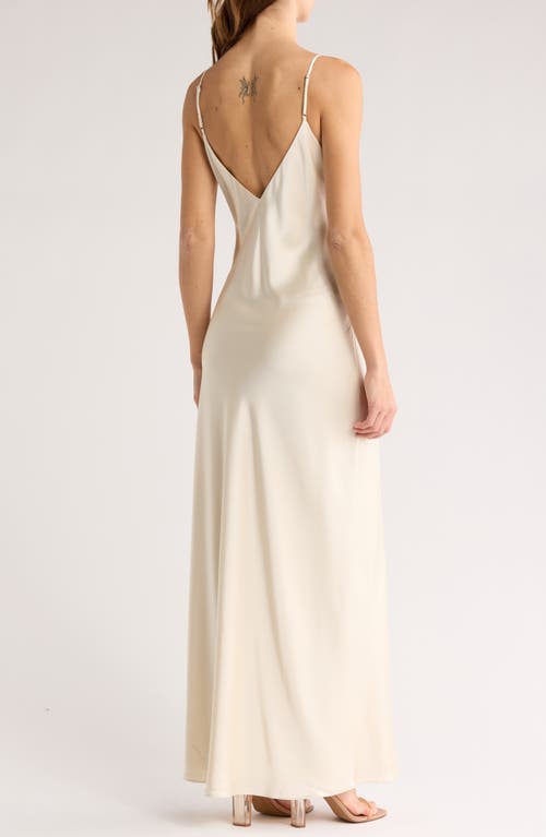 Rag & Bone Rissa Bias Cut Slipdress In Beige