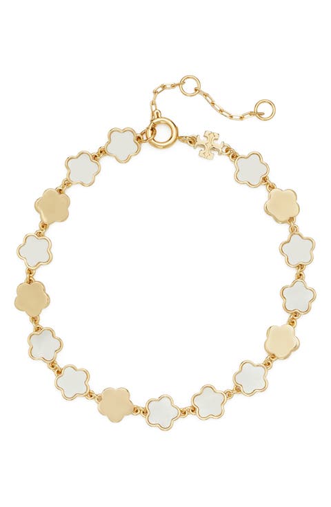 Forget Me Not Station Bracelet