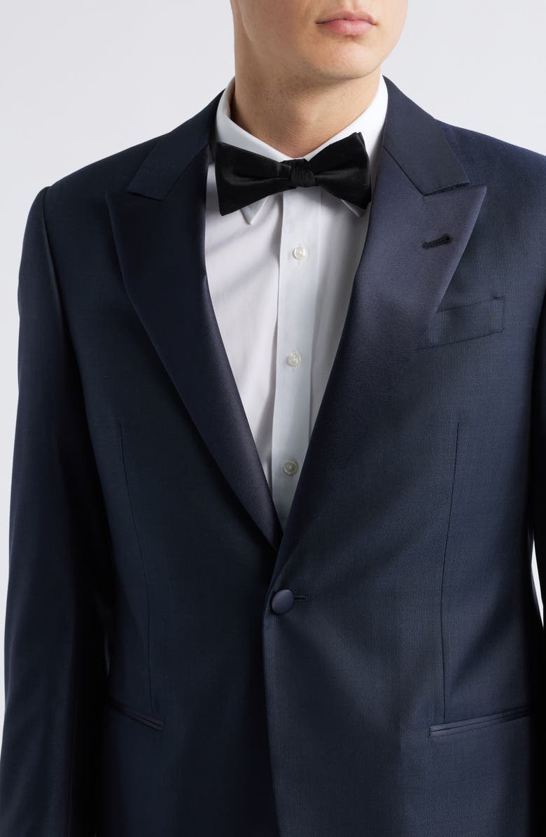Emporio Armani Virgin Wool Blend Tuxedo, Alternate, color, 