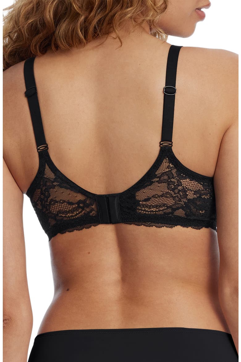 Minx Underwire T-Shirt Bra, Alternate, color, BLACK