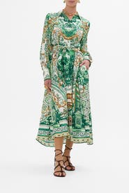 Camilla Waist Tie Shirt Dress Corridor Of Calm