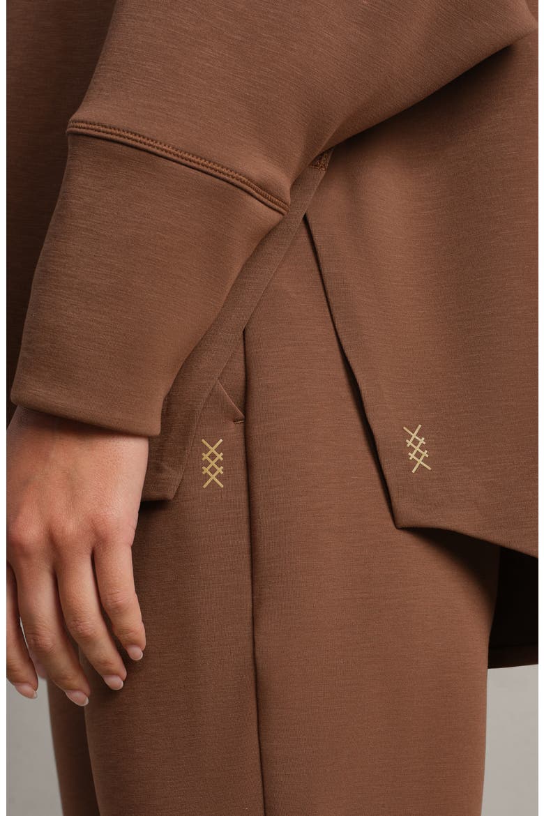DreamGlow Pullover Sweatshirt, Alternate, color, CHESTNUT BROWN