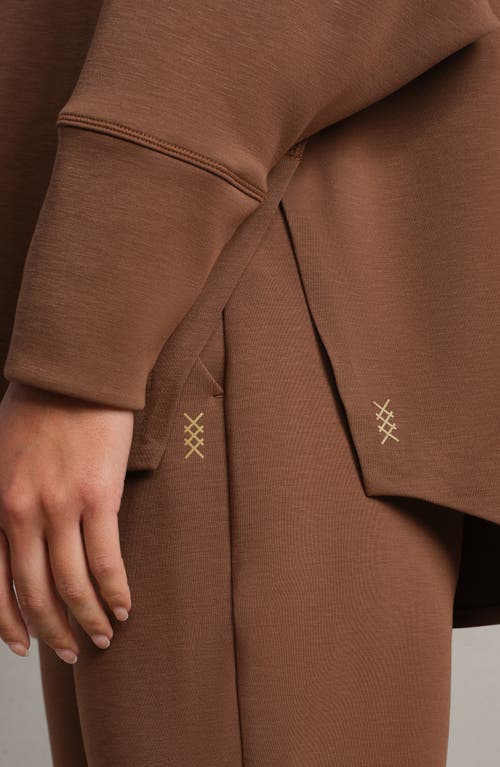 Rhone Dreamglow Pullover Sweatshirt In Brown