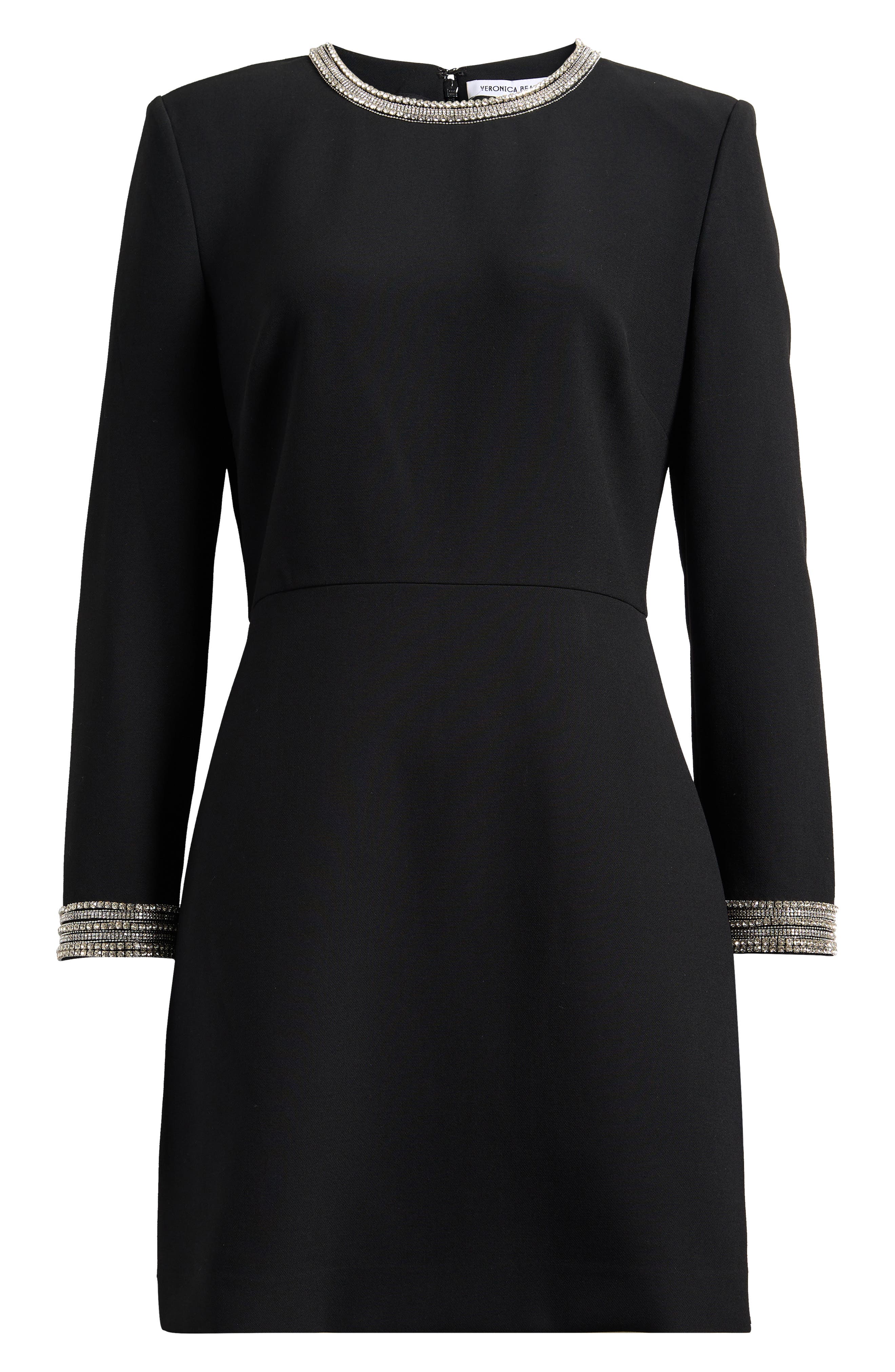 Veronica Beard Tale Long Sleeve Minidress