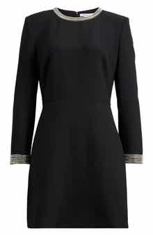 Veronica Beard Tale Long Sleeve Minidress