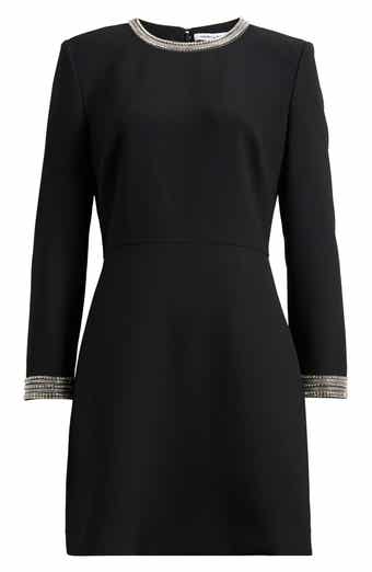 Veronica Beard Tale Long Sleeve Minidress