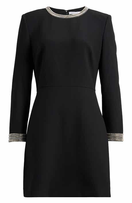 Veronica Beard Tale Long Sleeve Minidress