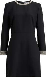Veronica Beard Tale Long Sleeve Minidress