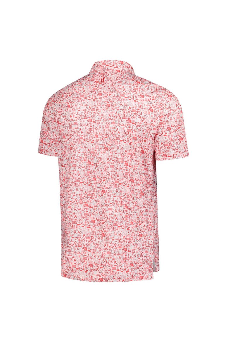 Men's johnnie-O  Red/White Detroit Red Wings Slapshot Polo, Alternate, color, Red
