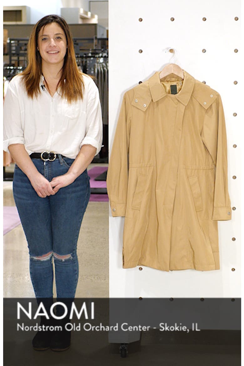 Tech Hooded Trench Coat video