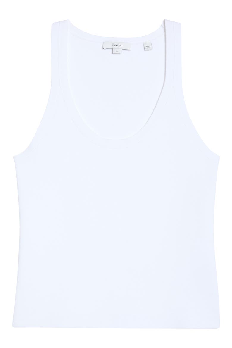 Scoop Neck Tank, Alternate, color, OFF WHITE