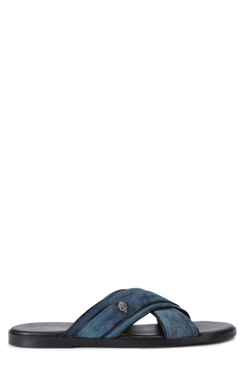 Kurt Geiger London Bond Slide Sandal In Navy