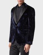 PHILIPP PLEIN Velvet Blazer Lord Fit Men