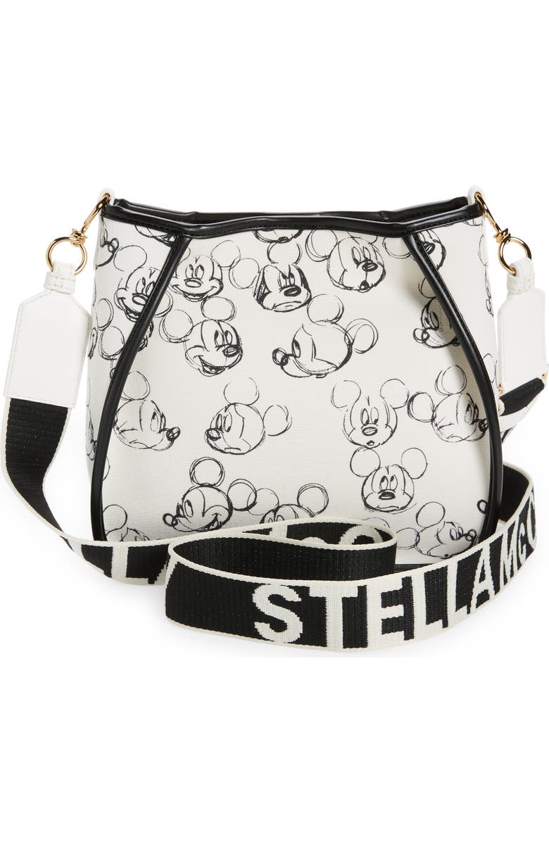 Stella McCartney x Fantasia Disney Mickey Mouse Print Canvas Crossbody Bag, Alternate, color,
