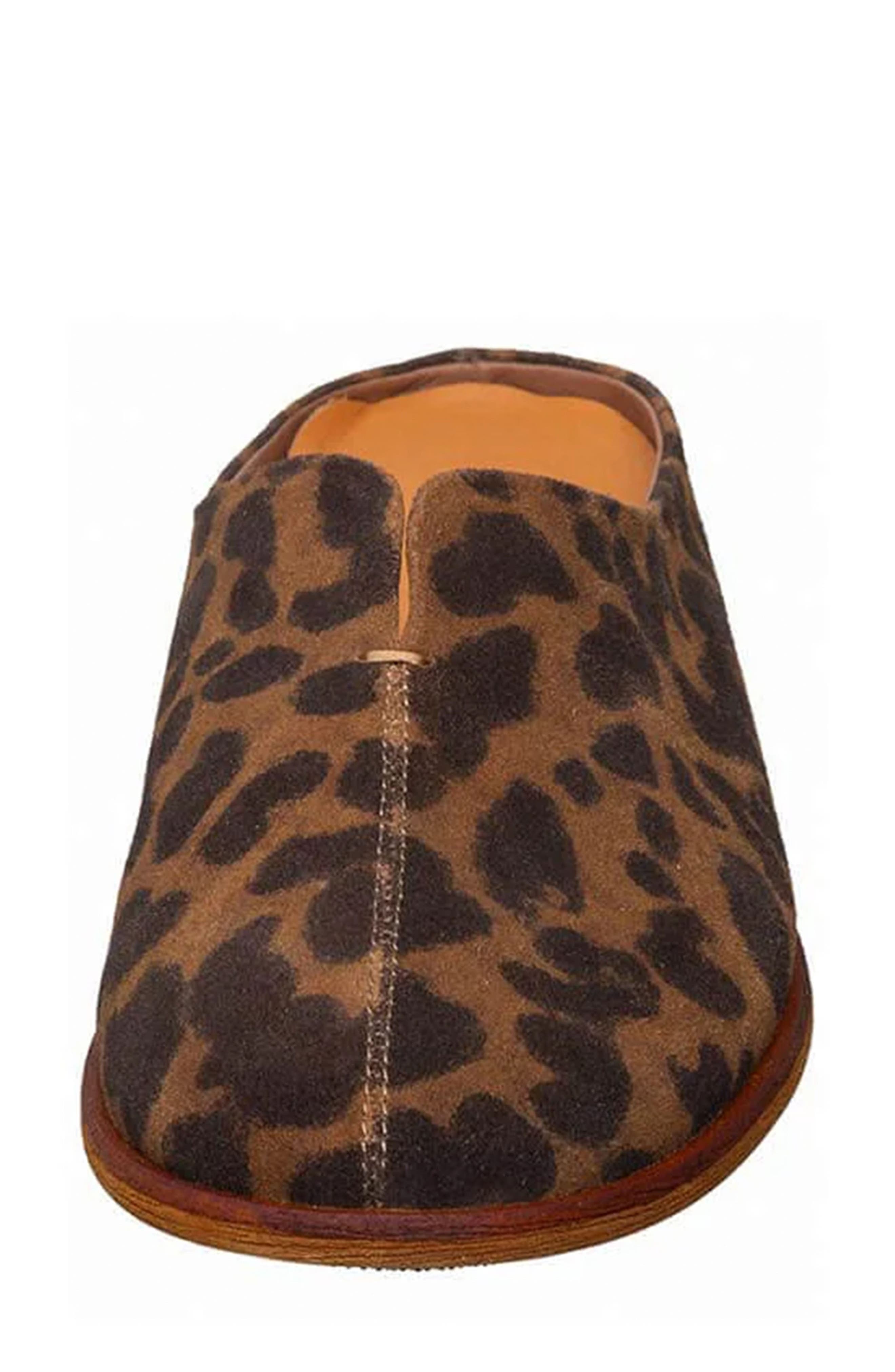 Leona Clog, Alternate, color, LEOPARD