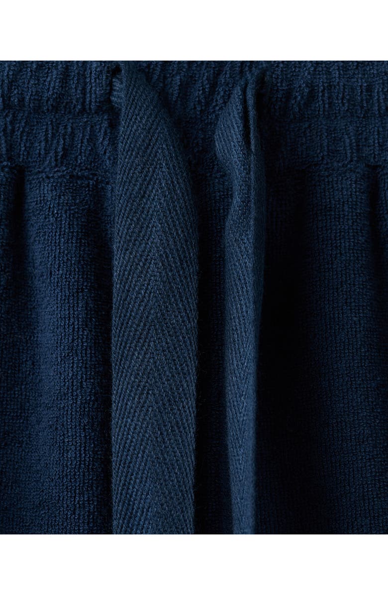 MANGO Cotton Blend Terry Pajama Shorts, Alternate, color,