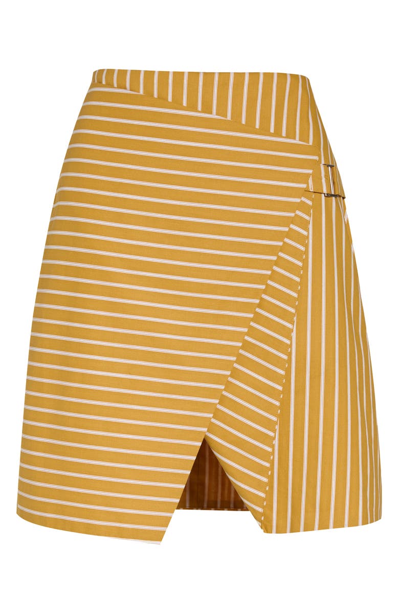 J.O.A. Asymmetrical Stripe Skirt, Alternate, color,