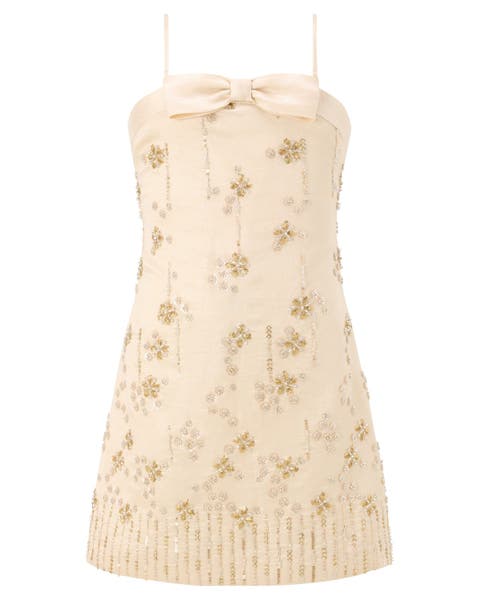 Adriana Beaded Mini Dress (toddler, Little Kid & Big Kid)