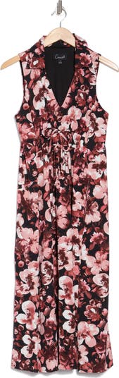 Scrunch Bodice Midi Dress