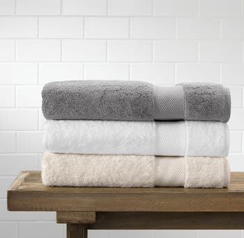 Boll and Branch plush bath towel set of authentic 4