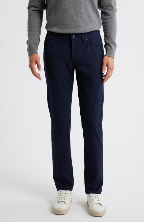 Brax Chuck Modern Fit Five-Pocket Pants in Navy 