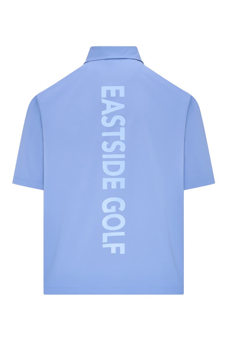 Breaker Woven Logo Graphic Polo (Men) | Nordstrom