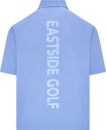 Eastside Golf Breaker Woven Logo Graphic Polo | Nordstrom