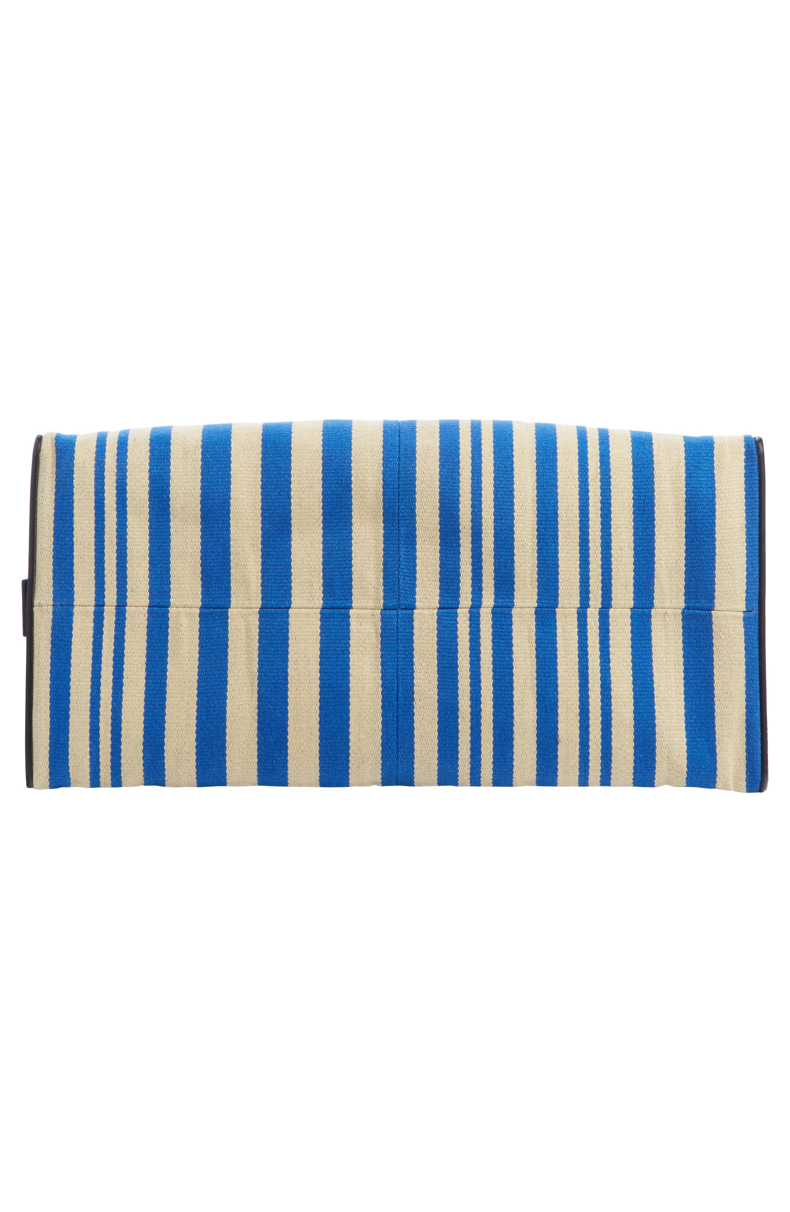 Loewe Berlingo Stripe Canvas Crossbody Bag, Alternate, color, 