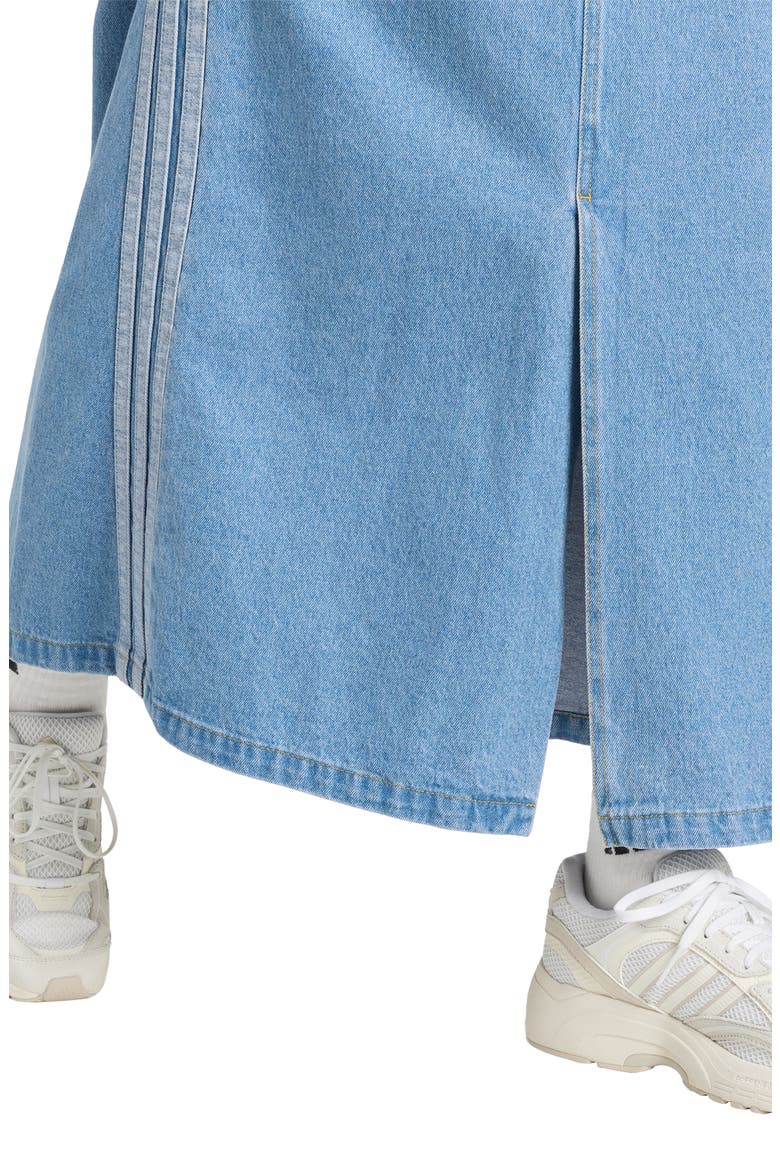 Denim Maxi Skirt, Alternate, color, CRYSTAL SKY