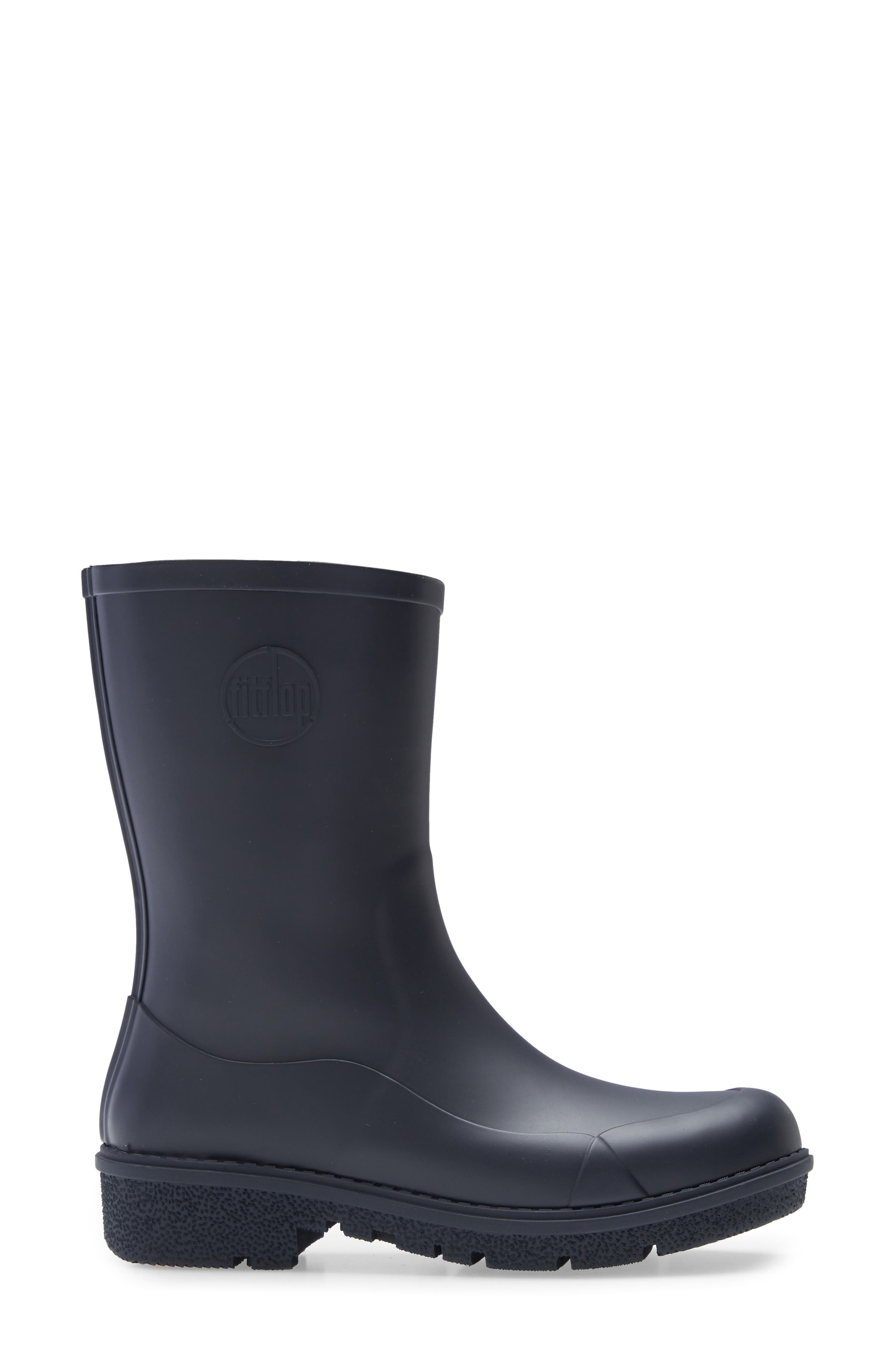 FitFlop WonderWelly Rain Boot, Alternate, color, Midnight Navy